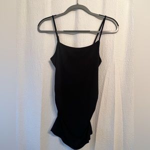 Women’s Black Side-Scrunch Camisole